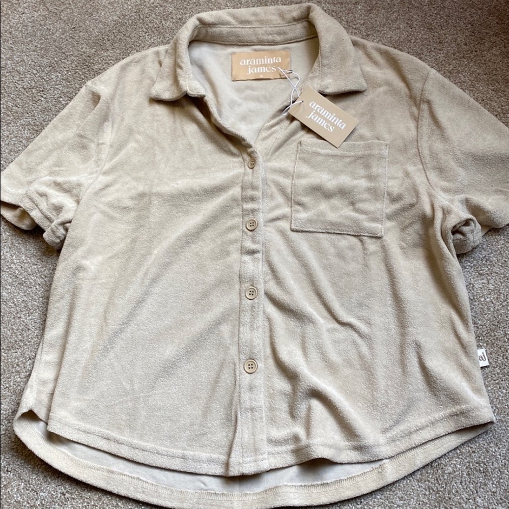 Araminta James terry shirt